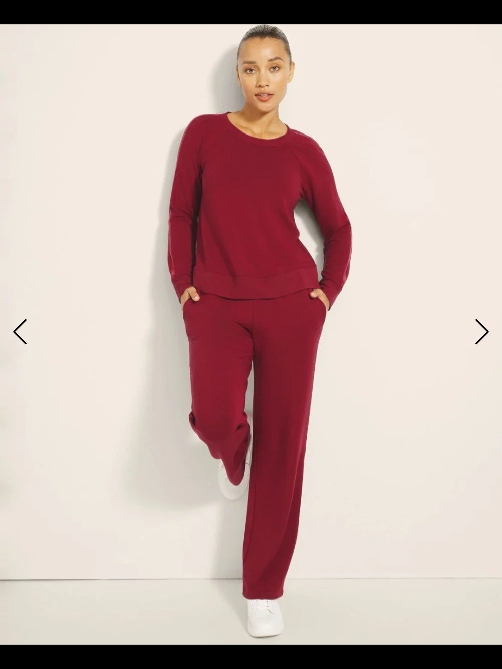 NWT Soma Ultra Soft Fleece Velour Trim Pant
